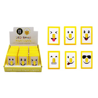 EMOJI NIGHT LIGHT W/SWITCH 28x26x27cm UN18