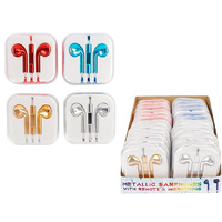 EARPHONES METALLIC 3.5MM UN24