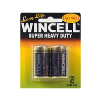 SUPER HEAVY DUTY C BATTERY PK2 SOLD QTY12