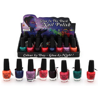 NAIL POLISH- GLOW IN DRK BLK UN24