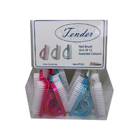 TENDER PLASTIC NAIL BRUSH UN12