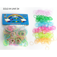 *LOOM BAND GLOW IN THE DARK UN24