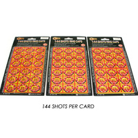 RING CAPS-144 SHOTS PER CARD SOLD QTY48
