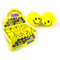 SMILEY PRINT STRESS BALL UN24