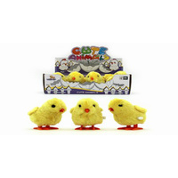 7CM WIND UP HOPPING CHICK UN12