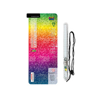 RAINBOW LED LIGHT WAND 21CM UN12