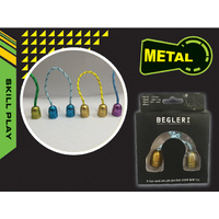 FINGER CHUCKS METAL 4ASST