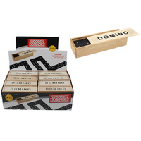 DOMINOES IN WOOD BOX UN24