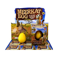GROWING PET MEERKAT EGG UN12