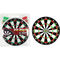 DARTBOARD W/6 DARTS