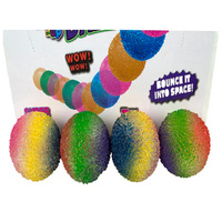 CRYSTAL BOUNCE BALL 6.5CM UN12