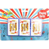PLAYING CARDS 3 PACKS SOLD QTY12