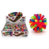 FLASHING RAINBOW TUBES BALL 75MM UN12