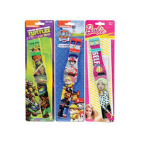 LICENSED CHARACTERS LCD WATCH ASST