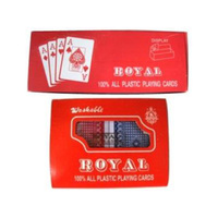 100% PLASTIC PLAYING CARDS 2PK UN6