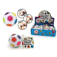 MAGIC BALL FIDGET PUZZLE 6.5CM UN12