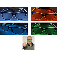 FLASHING GLASSES ASST SOLD QTY 12