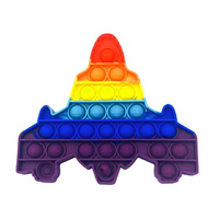 ROCKET BUBBLE POP 17X15CM QTY 12