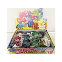 MESH SQUISH BALL PEARL 6CM UN12