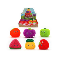 SQUEEZY AIR PUFFER FRUIT 6ASST 9.5CM UN12