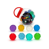 HI BOUNCE BALL 45MM CLEAR DIAMOND DESIGN UN30