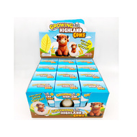 HIGHLAND COW GROWING EGG 11CM UN12