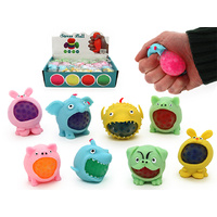 SQUISHY WATER ORBS MINI ANIMALS 5CM UN24