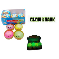 SQUISHY BUN 8.5CM GLOW IN THE DARK UN12