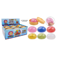 SQUISHY DUMPLING GLITTER 8.5CM UN12
