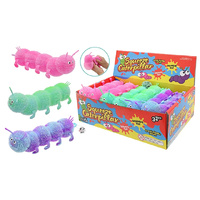 SQUEEZE CATERPILLAR 18CM 3ASST UN12