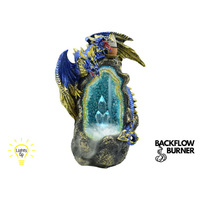 17CM BLUE DRAGON BACKFLOW INCENSE BURNER