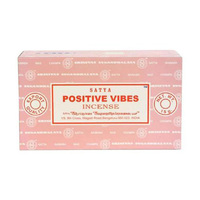 SATYA INCENSE POSITIVE VIBES 15G UN12