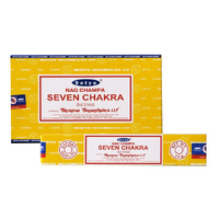 SATYA SEVEN CHAKRA INCENSE 15G UN12