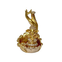 RESIN BACKFLOW INCENSE BURNER 15X15X22.2CM