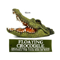 FLOATING CROCODILE W/MOUTH OPEN SOLD QTY2