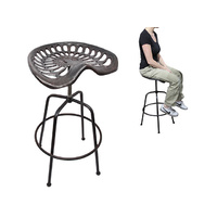 85CM ANTIQ MTL RUSTIC TRACTOR SEAT