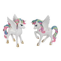 21CM RAINBOW UNICORN PEGASUS 2ASST