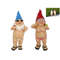 29CM STANDING NAKED DRINKING GNOMES 2ASST