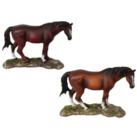 21CM HORSE ON BASE 2ASST