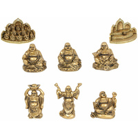5/8CM LUCKY GOLD BUDDHA UN48
