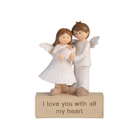 ADORING ANGEL FIGURE LOVE YOU
