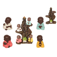 7CM CUTE BUDDHA 4ASST UN24