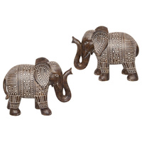 36CM BATIK AFRICAN ELEPHANT