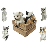 30CM DOG FENCE HANGER 4ASST QTY 8
