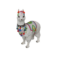 36CM COLOURFUL LLAMA