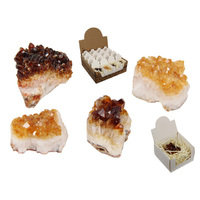 4-6CM CITRINE CLUSTERS UN32