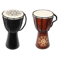 30CM MANDALA DRUM 2ASST