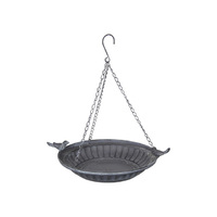 29CM DIAMETER METAL BIRD FEEDER QTY 2