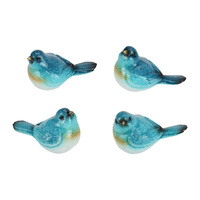 8CM BLUE MARBLE FAIRY WREN 4ASST QTY 8