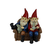 22CM CHEEKY GNOMES ON COUCH